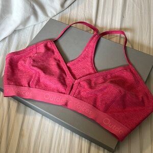 Outdoor Voices Pink Sports Bra